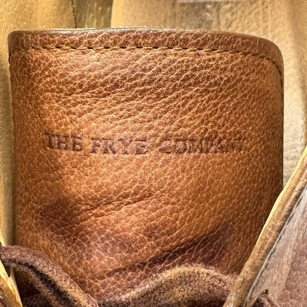 Frye size toe boot